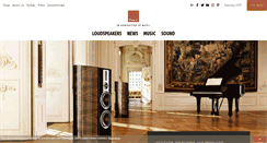 Desktop Screenshot of dali-speakers.com